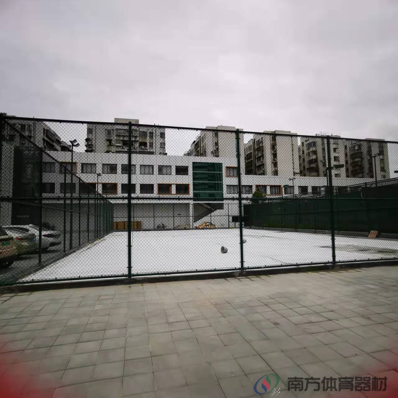 黄岐文化广场篮球场(图1)